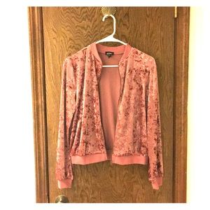 crushed velvet jacket